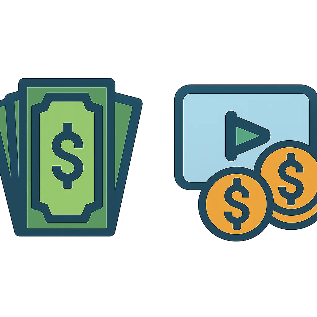 Деньги, схема монетизации и криптовалюта