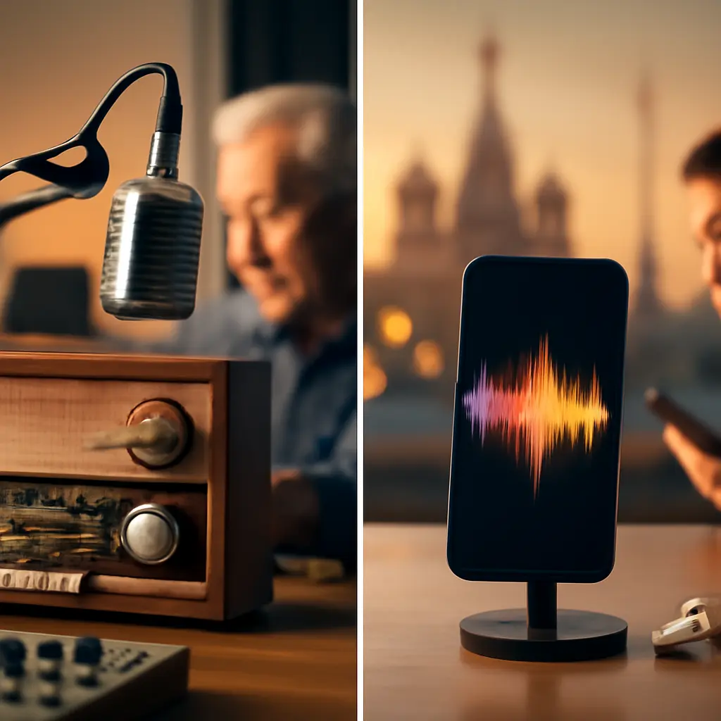 Традиционное радио vs подкасты новостей: кто победит в России